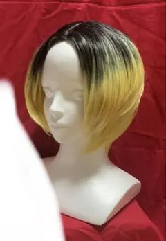 【値下げ中】ハイキュー！！ 孤爪研磨 コスプレ ウィッグ