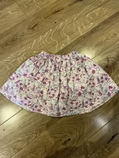 花柄フレアスカート 110cm