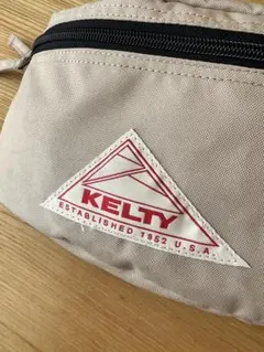【値下げ】KELTY ベージュ ウエストバッグ CORDURAのサムネイル