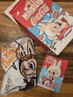 ラブブ　POPMart　ポップマート　コカ・コーラ