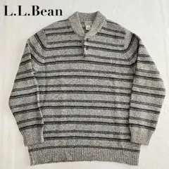 L.L.Bean エルエルビーン XXL ヘンリーネック ウールニットセーター