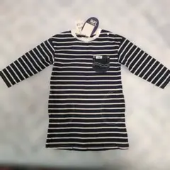 Lee ストライプ 長袖ワンピース80cm