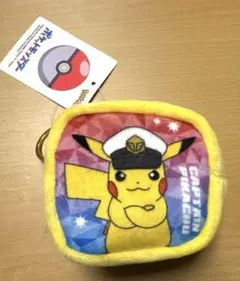 ポケットモンスター ミニポーチ　キャプテンピカチュウ