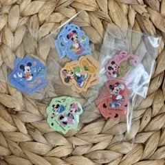 ミッキー・ミニー シール6点