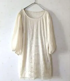 春色00s❋fairygrunge❋セシルマクビー❋レース七分袖