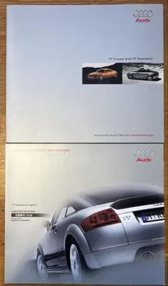 Audi TT Coupe & Roadster カタログのサムネイル
