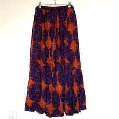 レディース　ロング丈フレアースカート