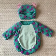モンスターズインク　サリー　コスチューム　ロンパース　80