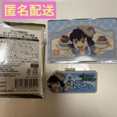 鬼滅の刃　きめつ食堂　ランダムネームプレート風バッジ＆特典カード　嘴平伊之助