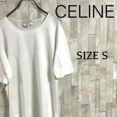 ヴィンテージ CELINE ホワイト オーバーサイズ Tシャツ サイズSのサムネイル