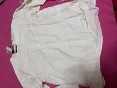 長袖シャツ　袖リボン