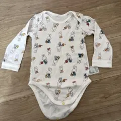 ユニクロ　ミッフィー長袖ボディスーツ