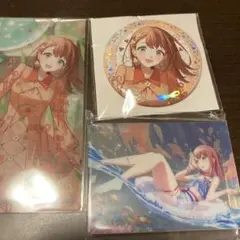 プロセカ 缶バッジ ノーブルアート アニメイト特典(花里みのり)感謝祭 水着