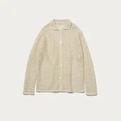 beauty&youth メッシュニットカーディガン