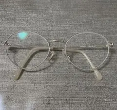 フレンチ♦︎パリジェンヌ感　ベージュゴールド　オーバルフレームメガネ　新品未使用