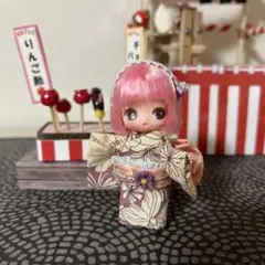 a28)ぷちリカちゃん服 着物 浴衣 髪飾り 草履 - メルカリ