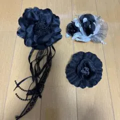 卒業式　入学式　コサージュ　3点セット