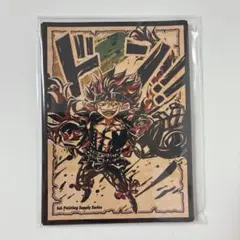 【キッド】ドン！！ スリーブ 墨絵 リーパラ リーダー パラレル 緑 黄 赤紫