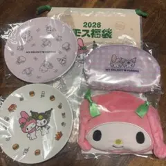 モスバーガー　福袋2026　マイメロディ　4点セット