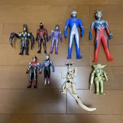 ウルトラマンフィギュア ソフビ　9体セット