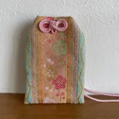 ☆ハンドメイド☆ ユキエモンドレスメーカーブルー扇子ケース☆箸入れ