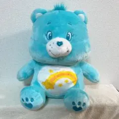 ケアベア　お座り　BIG ぬいぐるみ　ライトブルー
