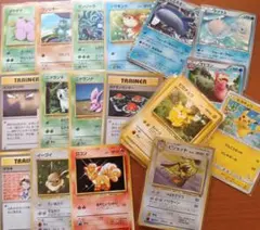 pokemon cards 100枚 まとめ売り 旧裏 ピカチュウ ライチュウ - メルカリ
