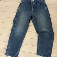 UNIQLO U ストレートデニム ブルー31インチ