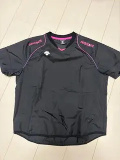 DESCENTE ウォームアップウェア XO ブラック/ピンク