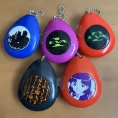 【動作未確認】新世紀エヴァンゲリオン サウンドロップ 5種セット【ジャンク品】