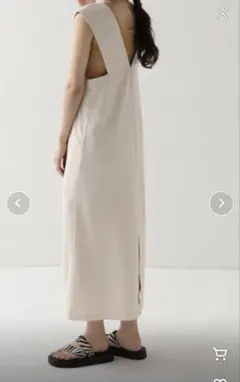 2重織りボタン　ジャンパースカート