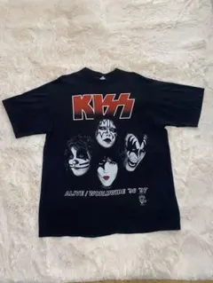 90s USA製 KISS Tシャツ BLACKPINK ROSE ロゼ 着用 - メルカリ