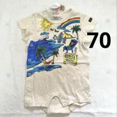 【美品】DOUBLE.B ショートオール 70