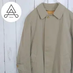 【定番デザイン】アクアスキュータム トレンチコート ベージュ 無地 インナー付き