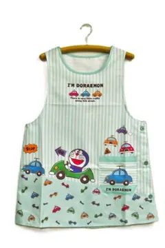 新品 アイムドラえもんクルマキッチン エプロン サンリオ 保育士 割烹着 1