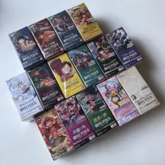 ONE PIECEカードゲーム　未開封BOX セット　15点