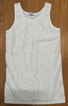 レディース　レースタンクトップ　М