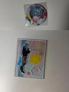 渚トラウト アクスタ 缶バッチ