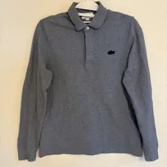 ラコステ メンズ長袖ポロシャツ