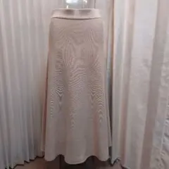 Opaque.CLIP　ストレッチ A ライン ニットロングスカート　サイズ38