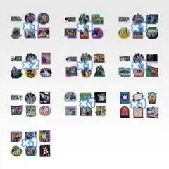 ジョジョの奇妙な冒険 一番くじ J賞 ステッカーコレクション