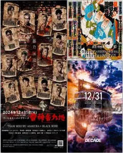 RIZIN 公式ポスター 3枚セット まとめ売りのサムネイル