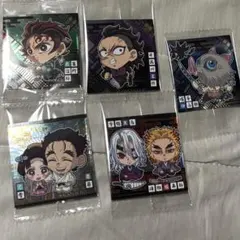 鬼滅の刃 ウエハース シール 5枚セット