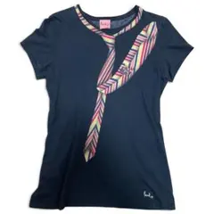 Paul Smith マルチストライプ ネクタイプリント Tシャツ ユニセックスのサムネイル