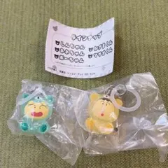 クレヨンしんちゃん めじるしアクセサリー みんなでくまパジャマ