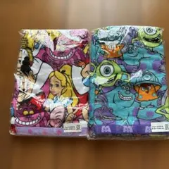 アリス・イン・ワンダーランド & モンスターズ・インク フェイスタオルセット