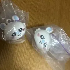 ちいかわリップキャップマスコット　モモンガ　2個セット