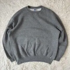 90s ラッセルアスレチック スウェット 無地 短丈 ボックス XL USA製