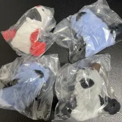 パペットスンスン フィンガーパペットぬいぐるみ　全4種 コンプリートセット