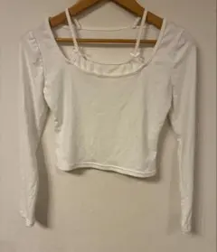 WEGO/PHILLY リボンキャミセット トップス ホワイト Fサイズ